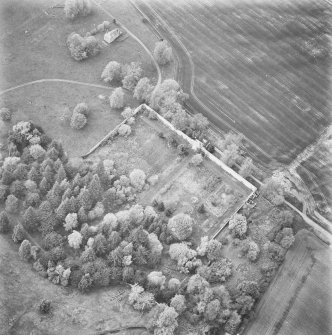 Blair Adam, Walled Garden.
General oblique aerial view.