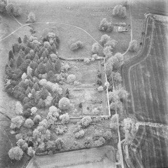 Blair Adam, Walled Garden.
General oblique aerial view.
