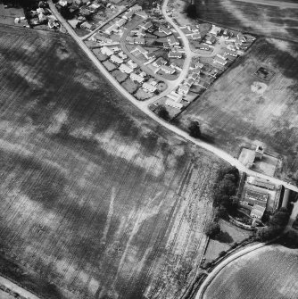 Burleigh Castle.
General oblique aerial view.