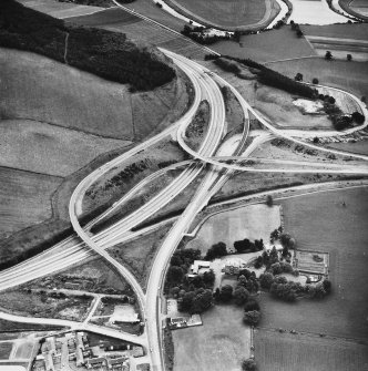 Craigend Interchange.
General oblique aerial view.