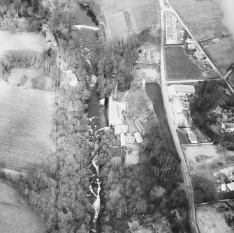 Keithbank Mill.
General oblique aerial view.