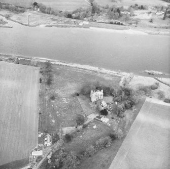 Elcho Castle.
General aerial view.