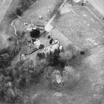 Elcho Castle.
General aerial view.