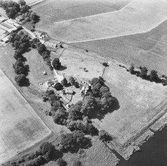 Elcho Castle.
General aerial view.