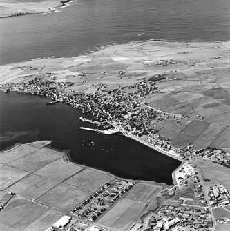 Oblique aerial view of Stromness, taken from the NE.