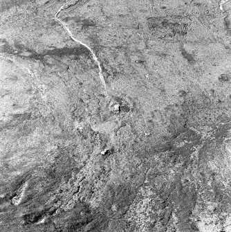 Aerial view of Orkney, Hoy, taken from the S, of the Dwarfie Stane.