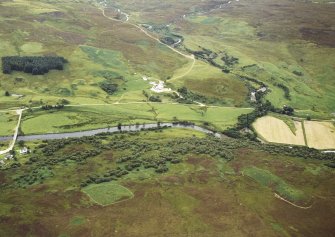 Dalvina Lodge, oblique aerial view.