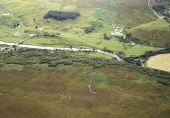 Dalvina Lodge, oblique aerial view.