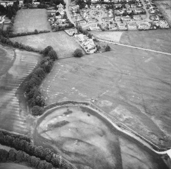 Oblique aerial view