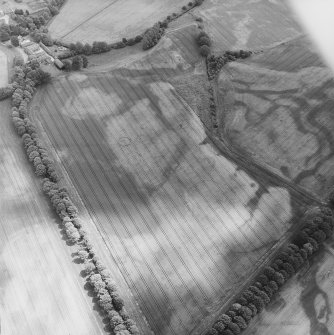 Millhills, oblique aerial view, taken from the NW.