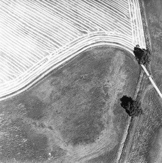 Witches' Stone, Monzie, oblique aerial view, taken from the SSW.