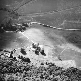 Castle Menzies.
Aerial view from West