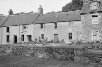 View of houses on Kirk Street, Dunblane, from west.