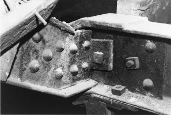 Interior.
Detail of steel girder.
