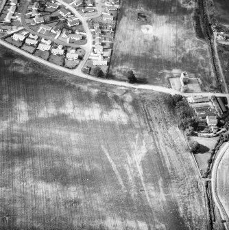 Burleigh Castle.
General oblique aerial view.