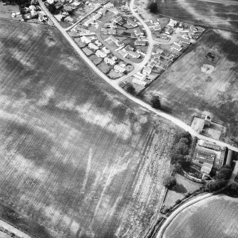 Burleigh Castle.
General oblique aerial view.