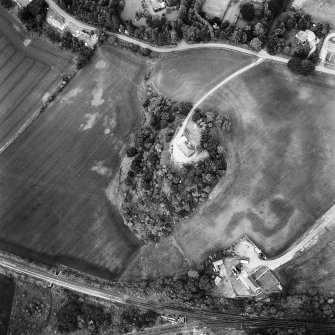 Oblique aerial view