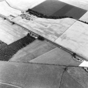 Oblique aerial view