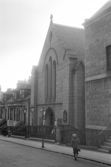 General view of Gilcomston Park Baptist Church, Aberdeen, from north.