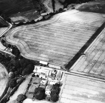 Oblique aerial view.