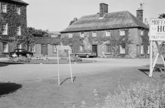 View of Moffat House Hotel, High Street, Moffat, from south east.