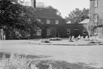 View of the pavilion, Moffat House Hotel, High Street, Moffat, from north east.