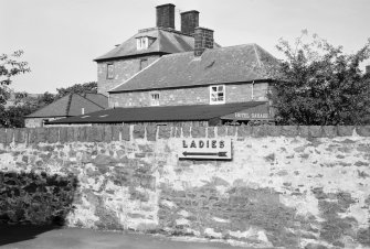 View of Moffat House Hotel, High Street, Moffat, from south east.