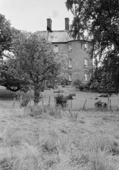 View of Moffat House Hotel, High Street, Moffat, from west.