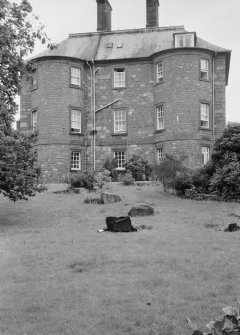 View of Moffat House Hotel, High Street, Moffat, from west.