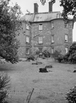 View of Moffat House Hotel, High Street, Moffat, from west.