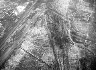 Rough Castle: aerial view.