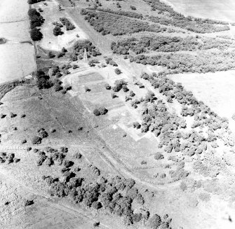 Rough Castle: Oblique aerial view
