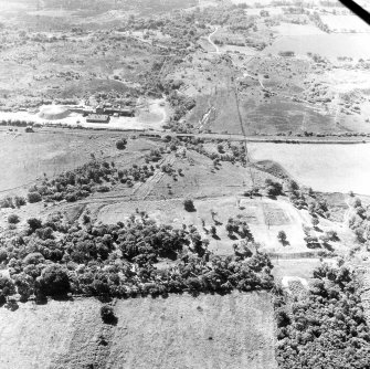 Rough Castle: Oblique aerial view
