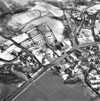 Slamannan: aerial view.