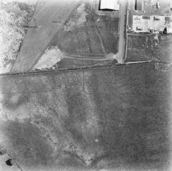 Lochlands: Roman temporary camps. Air photograph