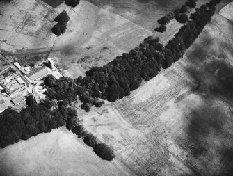 Oblique aerial view
