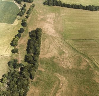 Oblique aerial view