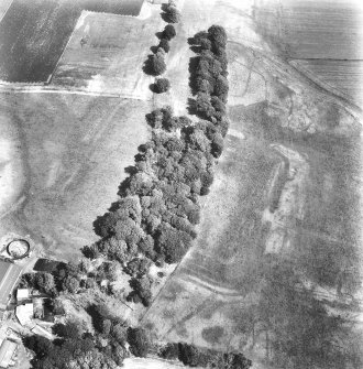 Oblique aerial view