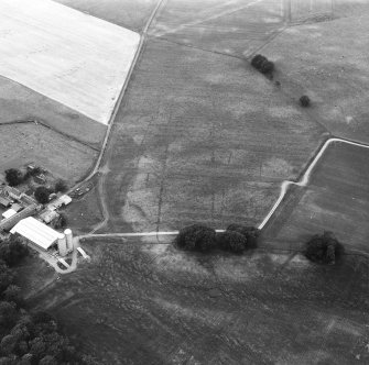 Oblique aerial view