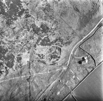 Oblique aerial view.