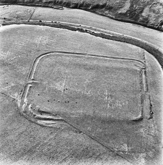 Lyne Roman Fort, oblique aerial view, taken from the N.