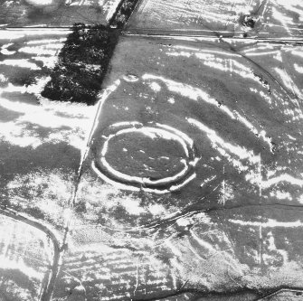 Braidwood, settlement and cord rig: air photograph under snow. 
