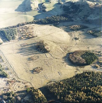 Oblique view of practice trenches, taken from W.