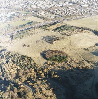 Oblique view of practice trenches, taken from SW.