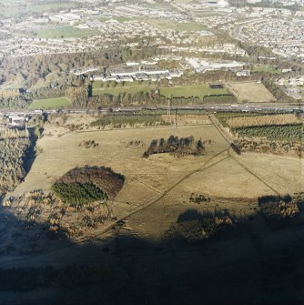 Oblique view of practice trenches, taken from S.