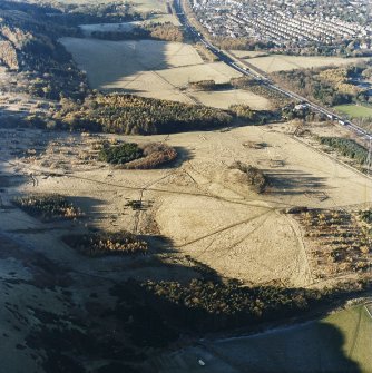 Oblique view of practice trenches, taken from E.