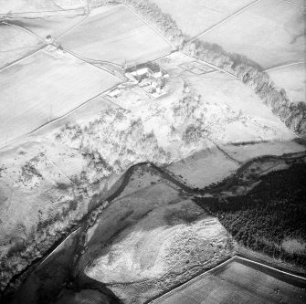 Oblique aerial photograph