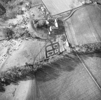 Oblique aerial photograph