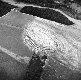 Oblique aerial view