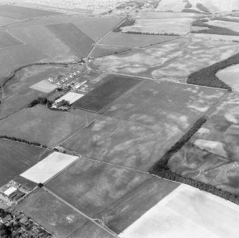 Oblique aerial view